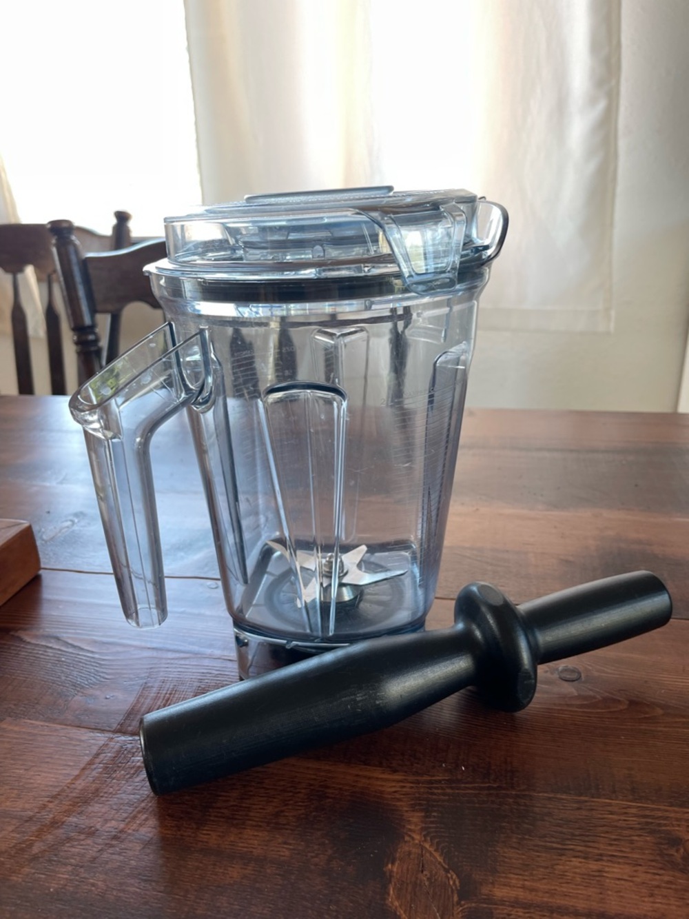 Vitamix Container Only with Black Tamper - Replacement Pitcher
